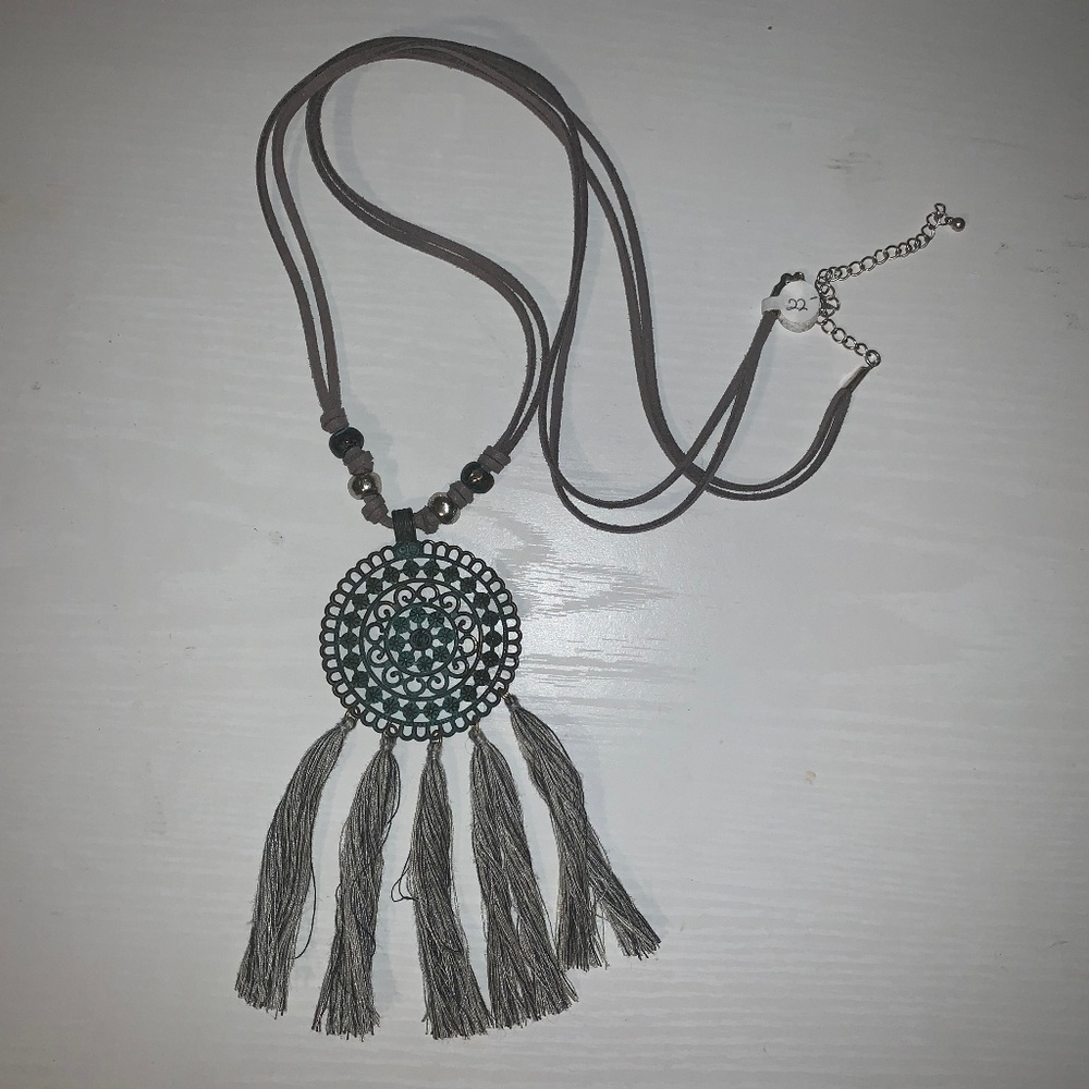Dream-catcher necklace